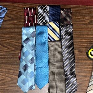 Arrow Men's Tie Collection - Blue, Red, Yellow, Black